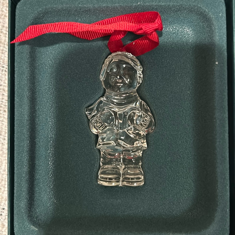Marquis by Waterford Crystal "Caroler" Ornament